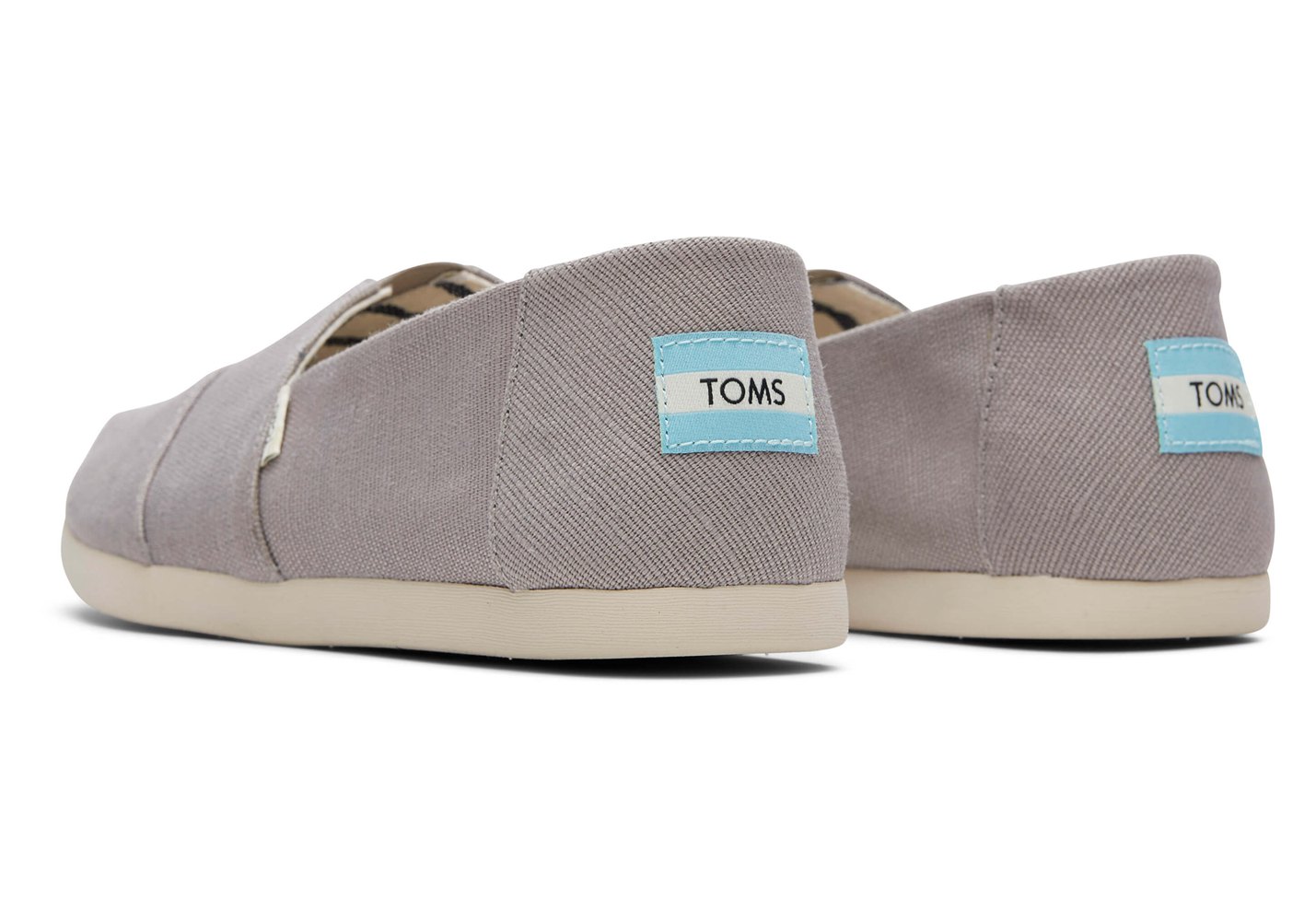 Toms Espadryle Męskie Szare - Alpargata Heritage Płócienne - 03ORGUISN